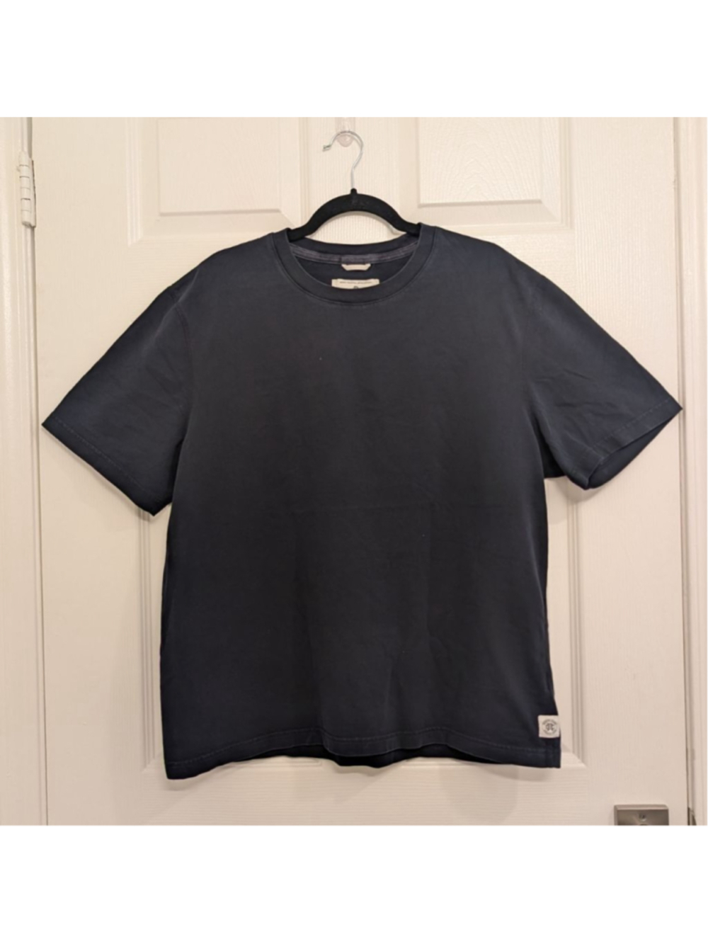 Reigning Champ Navy Short Sleeve Crewneck Tee